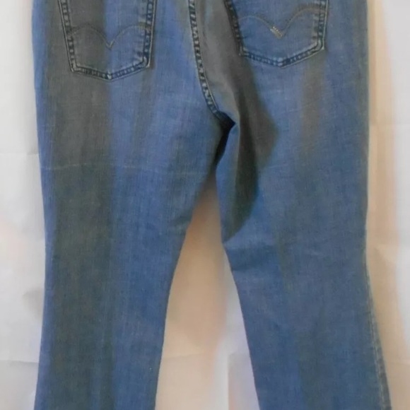 WOMENS LEVI 515 14 BOOTCUT STRETCH JEANS 34x31 - Picture 7 of 7
